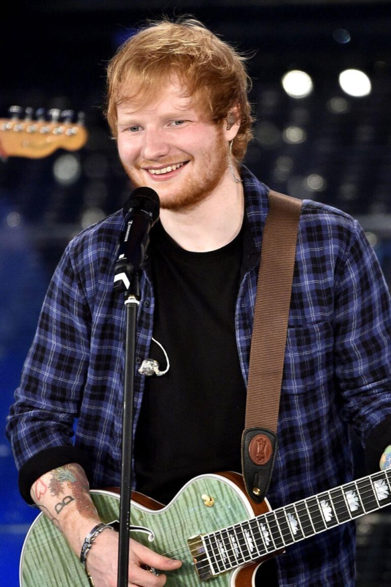 Awkward moment police in India pull the plug on street performance from Ed Sheeran as officer fails to recognise the superstar