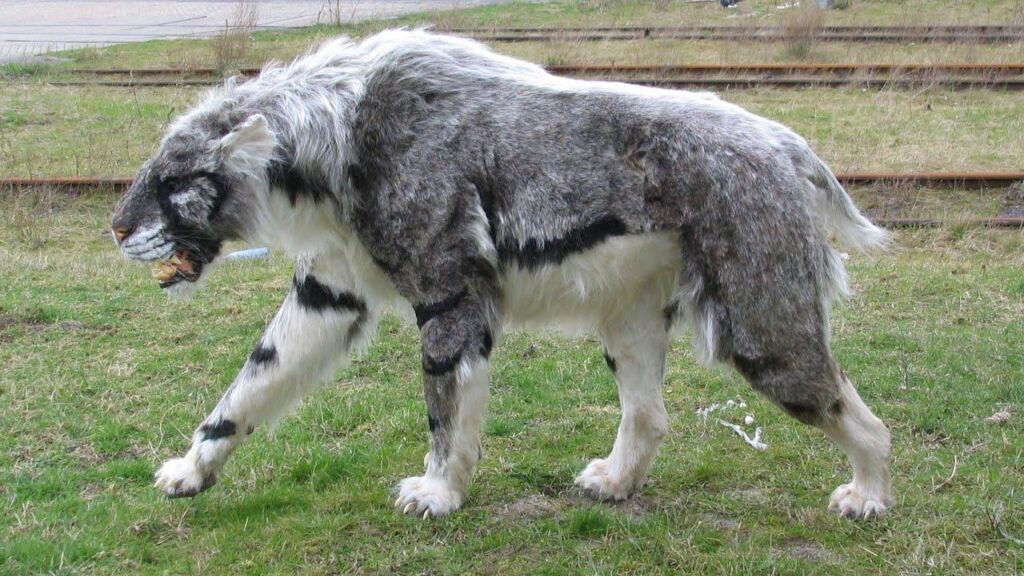 Extremely rare animal with genetic mutation hides in plain sight in jaw-dropping footage