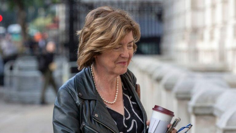 Watch: Sue Gray takes seat in the House of Lords