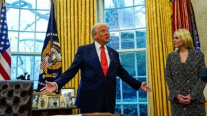 ‘I feel like the luckiest man alive’: Trump welcomes home US teacher jailed in Russia