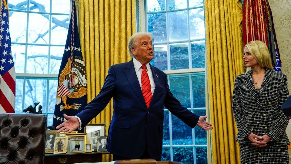 ‘I feel like the luckiest man alive’: Trump welcomes home US teacher jailed in Russia