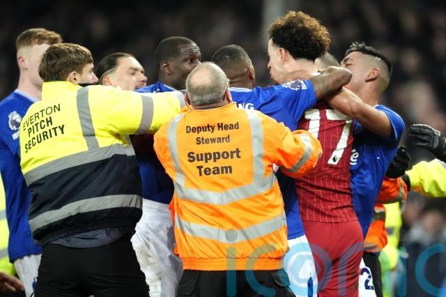 David Moyes ‘feels a bit’ for Arne Slot after Merseyside derby red card