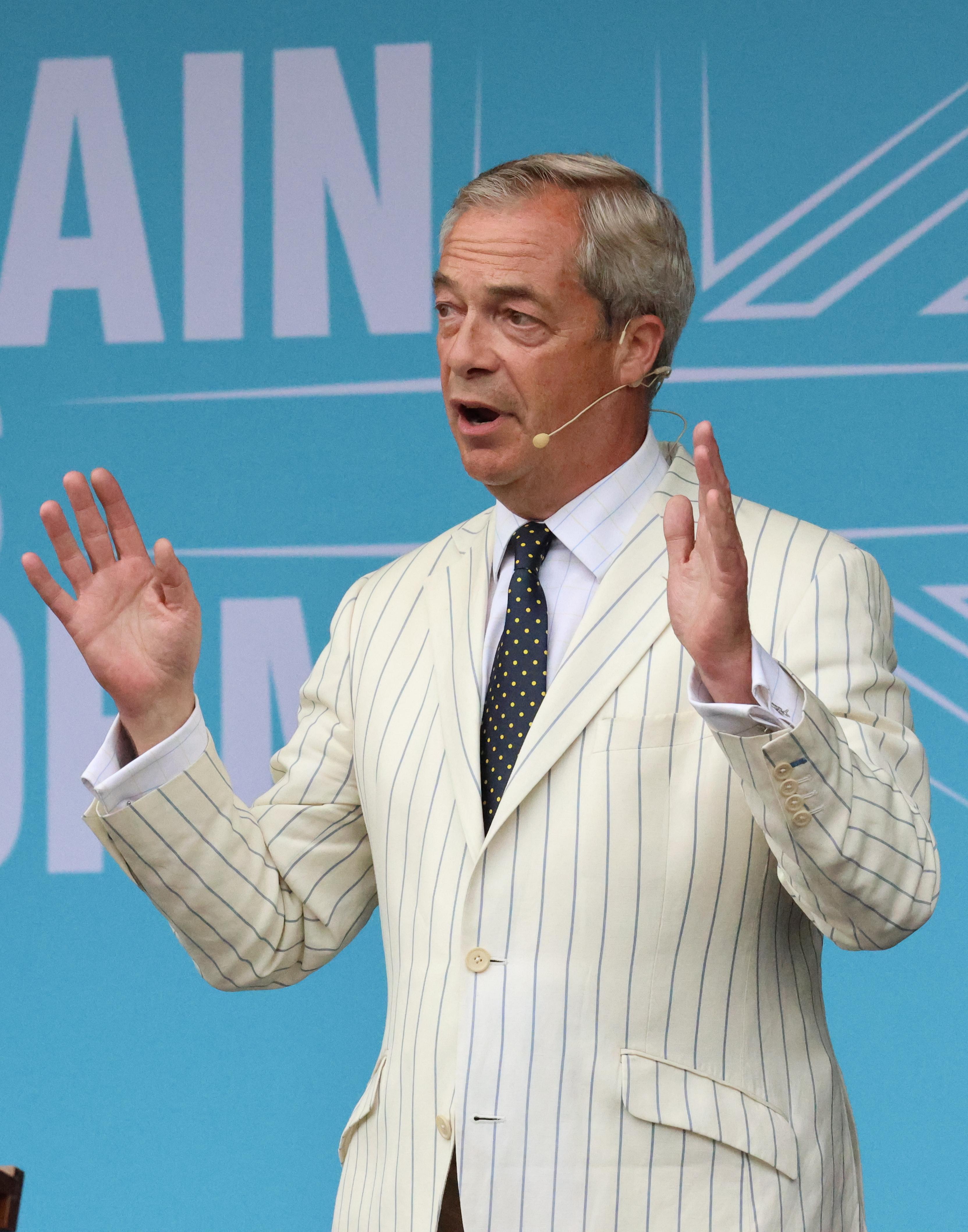 Farage explores criminal claim over NatWest debanking