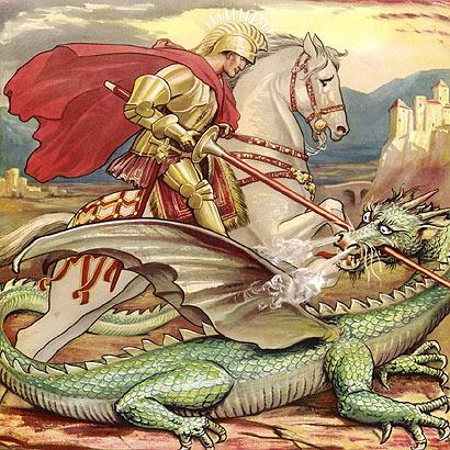 Derby celebrating St George’s Day with knights and dragons – BBC
