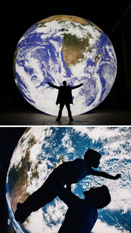 Gaia by Luke Jerram – Mansfield Palace Theatre – Mansfield District Council