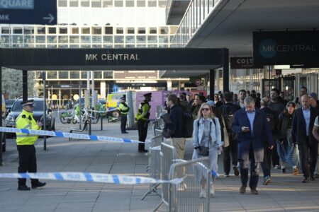 Knife-wielding man shot dead by police at train station identified – The Independent