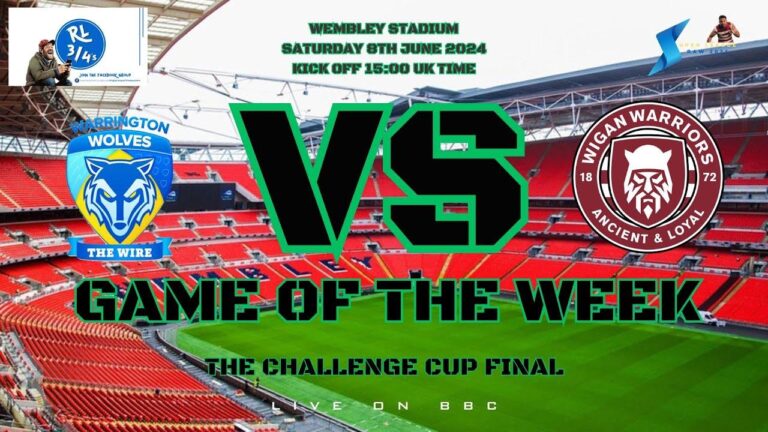 Watch: Rugby League Challenge Cup Final: Warrington Wolves vs Wigan Warriors – BBC