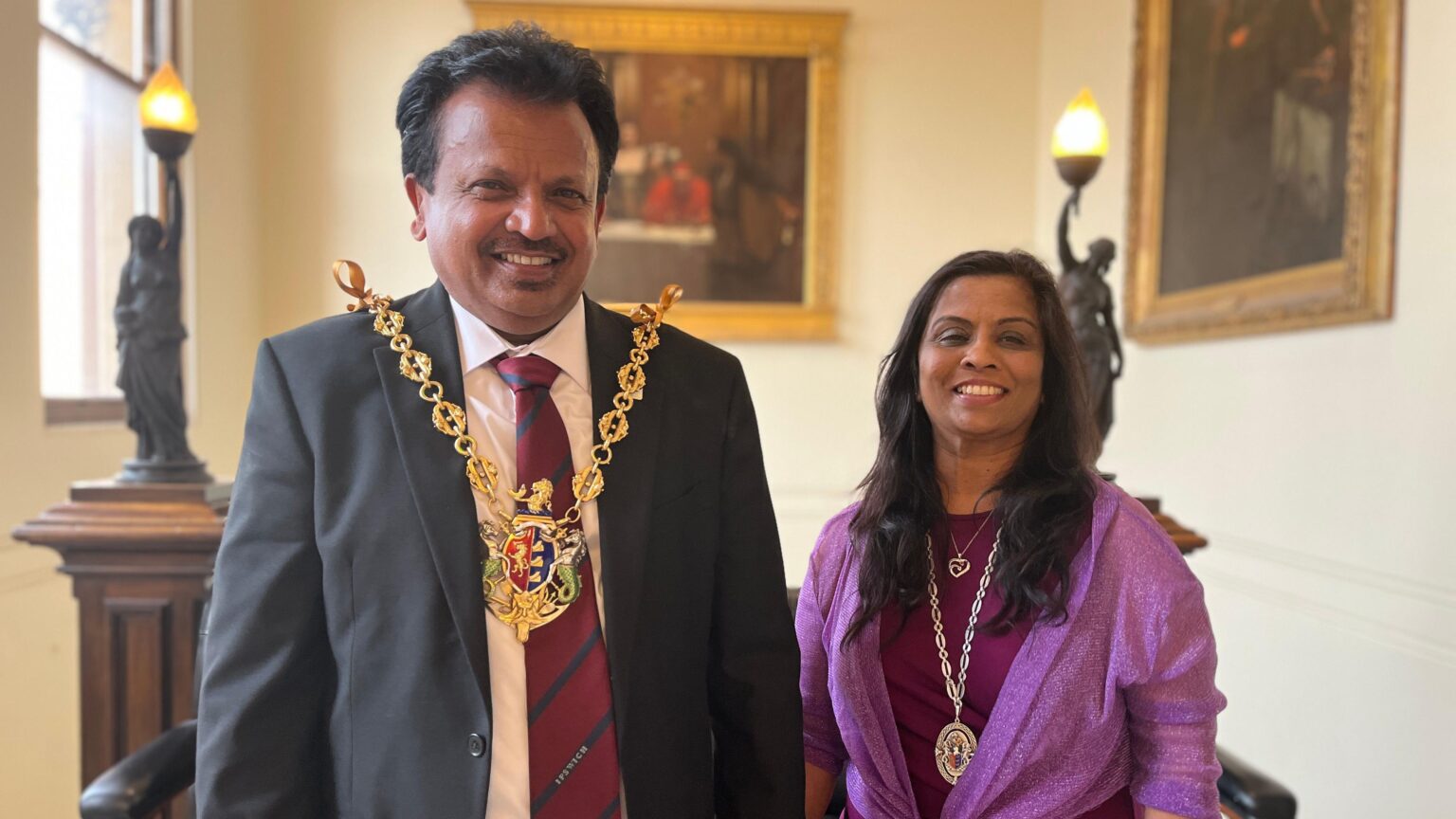 Sri Lankan refugee ‘so proud’ to be Ipswich’s first Hindu mayor – BBC