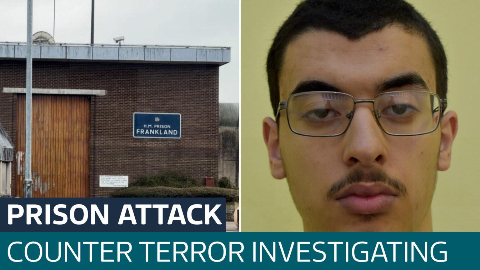 Counter terror police investigating after brother of Manchester Arena bomber attacks prison officers – Sky News