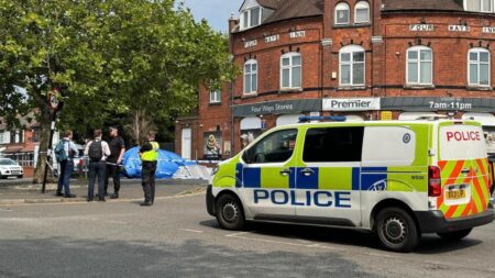 Five men charged with murder after Walsall stabbing – BBC