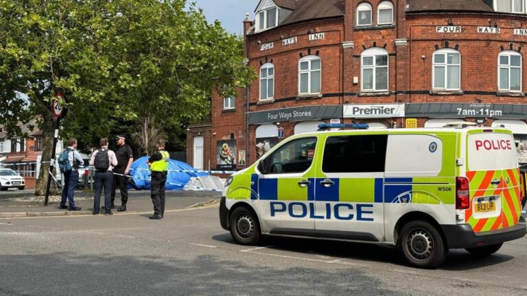 Five men charged with murder after Walsall stabbing – BBC
