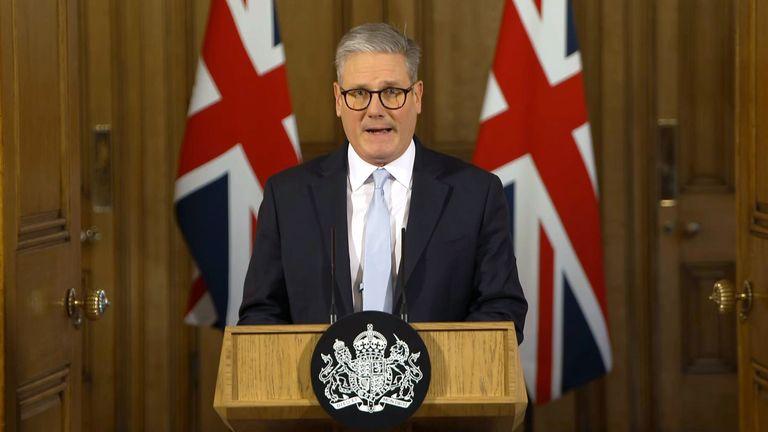 UK must ‘rise to the moment’ over tariffs, Starmer says – Warrington Guardian