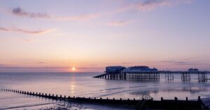 The seaside town with UK’s longest pier that needs it’s own train to get to the end – Daily Express