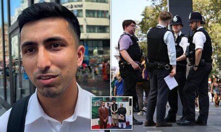 Security guard tackled Leicester Square knife attacker who stabbed two people – The Guardian