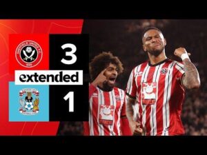 Sheffield United 3-1 Coventry: Blades go top of the Championship – BBC