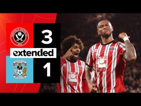 Sheffield United 3-1 Coventry: Blades go top of the Championship – BBC