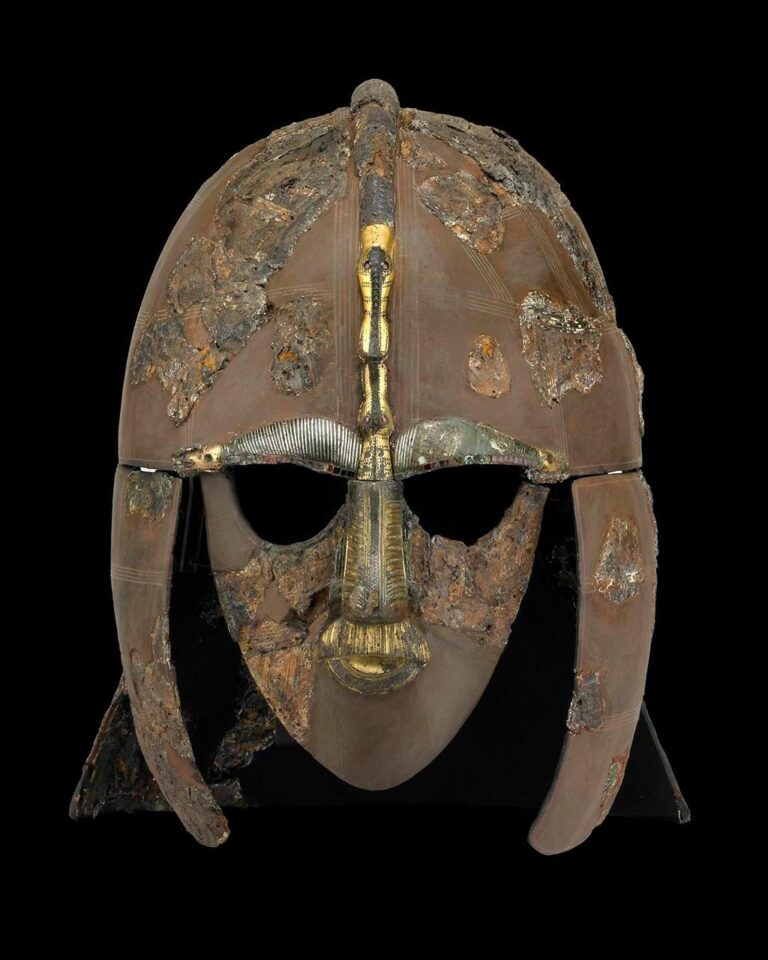 Sutton Hoo helmet may actually come from Denmark, archaeologist suggests – BBC