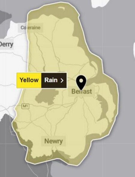 Northern Ireland weather warning issued by Met Office – belfastlive.co.uk
