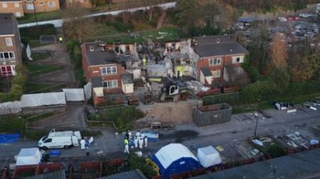Boy, 7, dies after ‘devastating explosion’ in residential street in Newcastle – Sky News