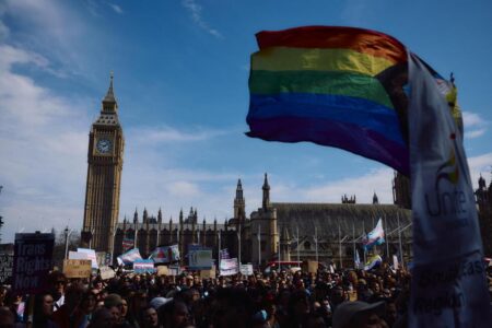 Thousands in London defend trans rights after court ruling – dw.com