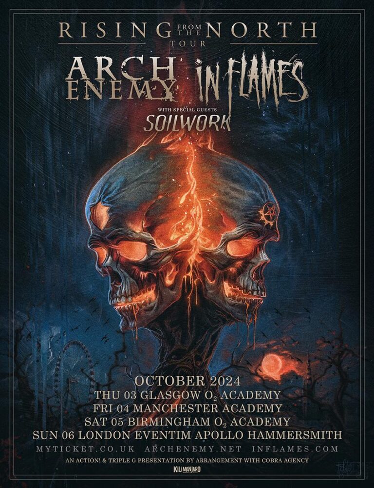 In Flames and Arch Enemy announce UK and European 2024 co-headline tour – Kerrang!