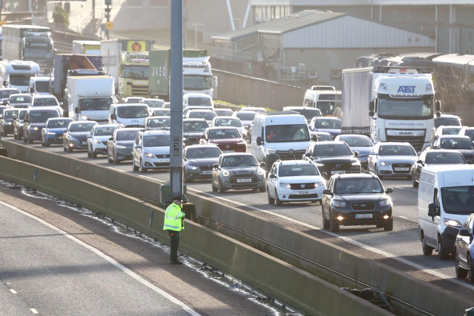 NI traffic alerts: M2 cleared after earlier multi-vehicle crash – Belfast Telegraph