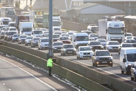 NI traffic alerts: M2 cleared after earlier multi-vehicle crash – Belfast Telegraph