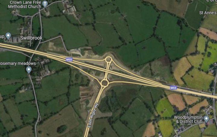 M55: Motorway service area planned for Preston’s Edith Rigby Way – BBC