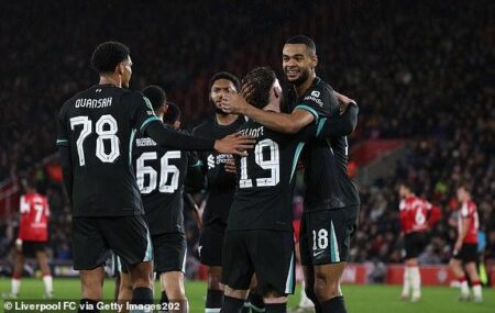 Southampton vs Liverpool – Carabao Cup: Live score, team news, updates – Daily Mail