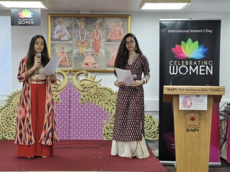 Celebrating International Women’s Day 2025, Leeds, UK – BAPS Swaminarayan Sanstha