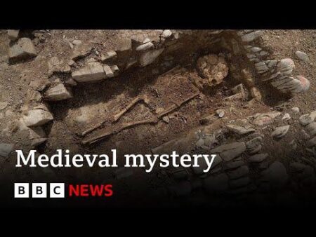 Mystery of Welsh medieval cemetery deepens – BBC