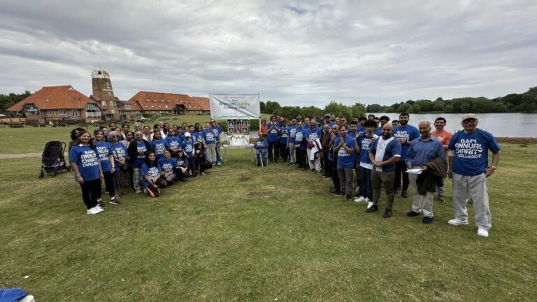 BAPS Annual Charity Challenge 2024, Milton Keynes, UK – BAPS Swaminarayan Sanstha