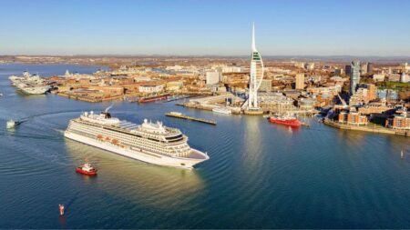 Viking Vela kicks off Portsmouth’s cruise season with first UK port call – Cruise & Ferry