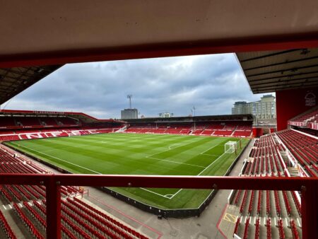 Hospitality available for England vs Senegal – Nottingham Forest FC