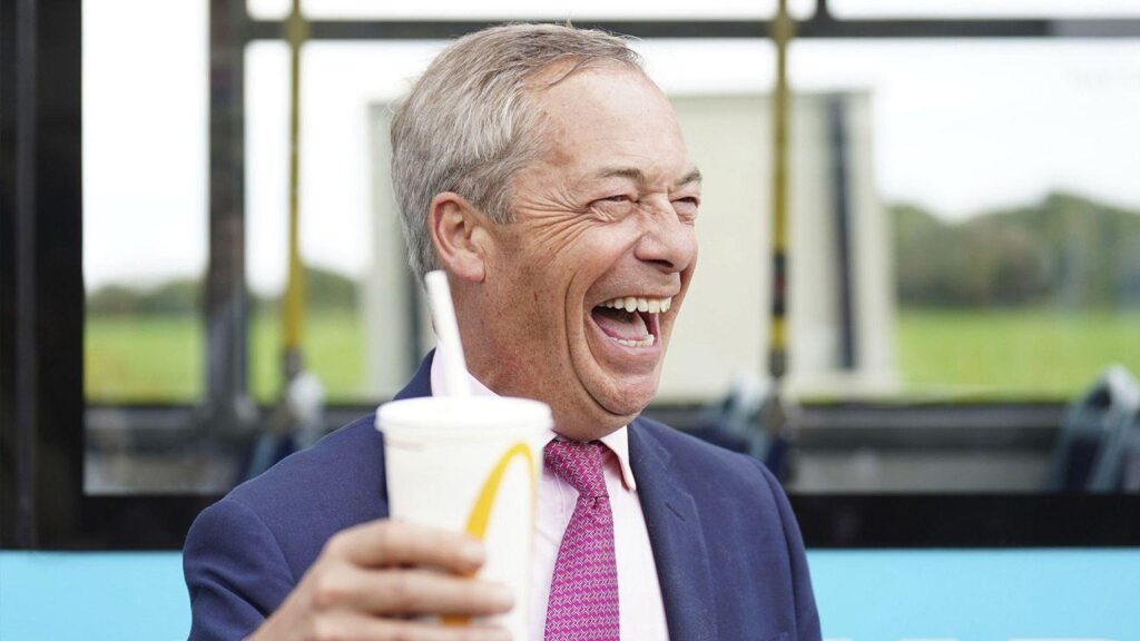 Nigel Farage’s Reform UK overtakes Tories in London as Labour slumps, shock poll finds – London Evening Standard