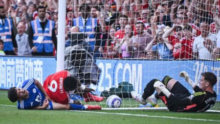 Nottingham Forest striker Taiwo Awoniyi in induced coma after surgery – Sky News