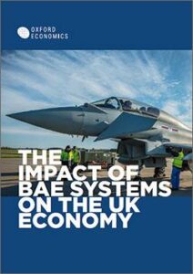 The Impact of BAE Systems’ Air Sector Business on the UK economy – Oxford Economics