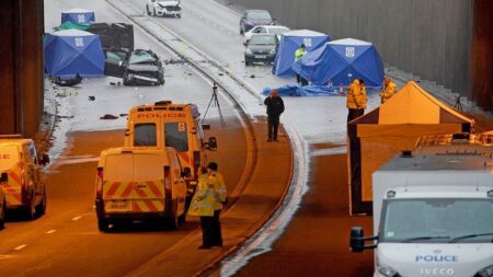 Southend car crash kills woman and man is arrested – BBC