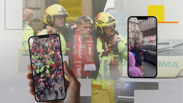 Celebration to chaos: How the Liverpool crash unfolded – Sky News