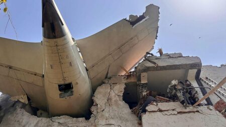 First pictures from India after UK-bound plane crashes with hundreds aboard – Bristol Live