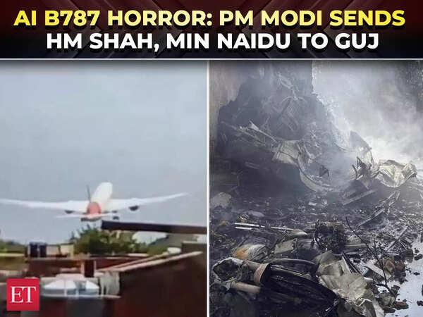 Air India Plane to UK Crashes at Ahmedabad Airport – Newsweek