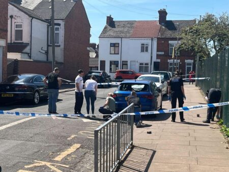 Arrests after reports of gunshots in Leicester street – BBC