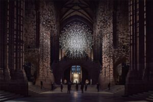 Sculpture made using ancient technique goes on display in Liverpool – BBC