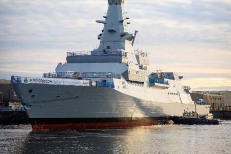 HMS Glasgow naming ceremony marks milestone for UK security and economy – GOV.UK