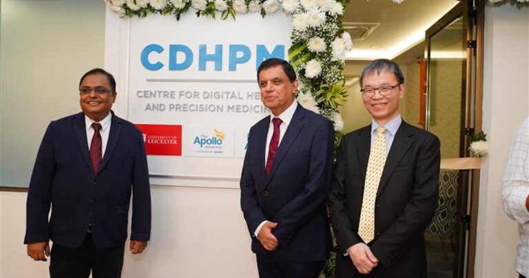 University of Leicester and The Apollo University launch global research centre for digital health and precision medicine – University of Leicester