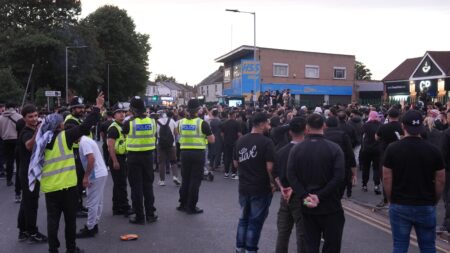 Hundreds turn out for ‘peaceful’ Peterborough anti-racism protest – BBC