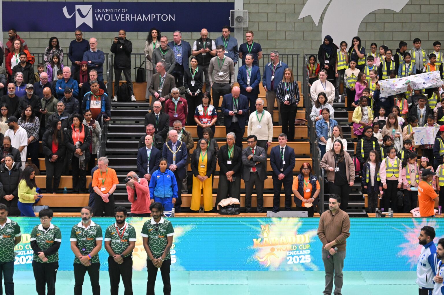 Mayor of Walsall welcomes Kabaddi World Cup to the borough – Walsall Council