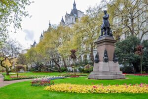 Historic fountain at Victoria Embankment Gardens springs back to life – Westminster City Council