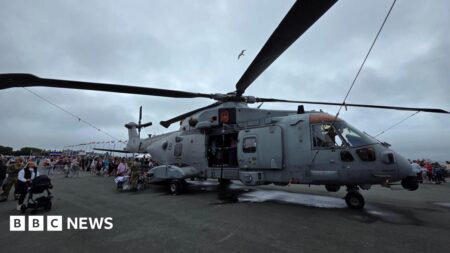 Thousands turn out for Armed Forces Day in Plymouth – BBC