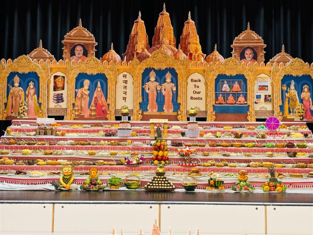 Diwali & Hindu New Year Annakut Celebrations 2024, Crawley, UK – BAPS Swaminarayan Sanstha